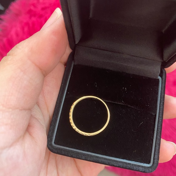 Sold on IG Half eternity ring 18K; 0.15ct (12 natural dia) - Picture 11 of 14